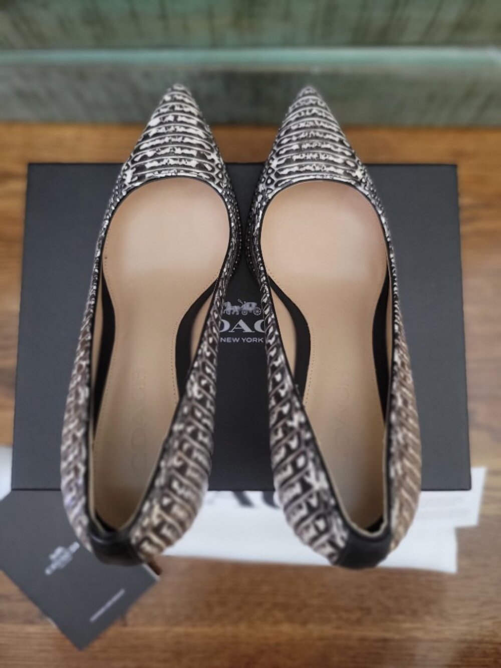 Coach Smith BreadChain Pumps - Picture 2 of 5